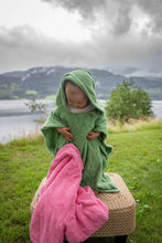 Load image into Gallery viewer, Organic bathing poncho for children
