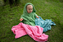 Load image into Gallery viewer, Organic bathing poncho for children
